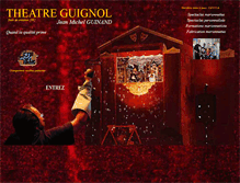Tablet Screenshot of guignol.jmguinand.com